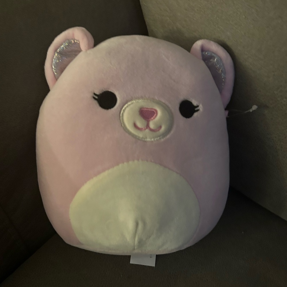 50%off w ❤️ Squish-mallow Zaya the 8” Bear pink stuffed animal plush